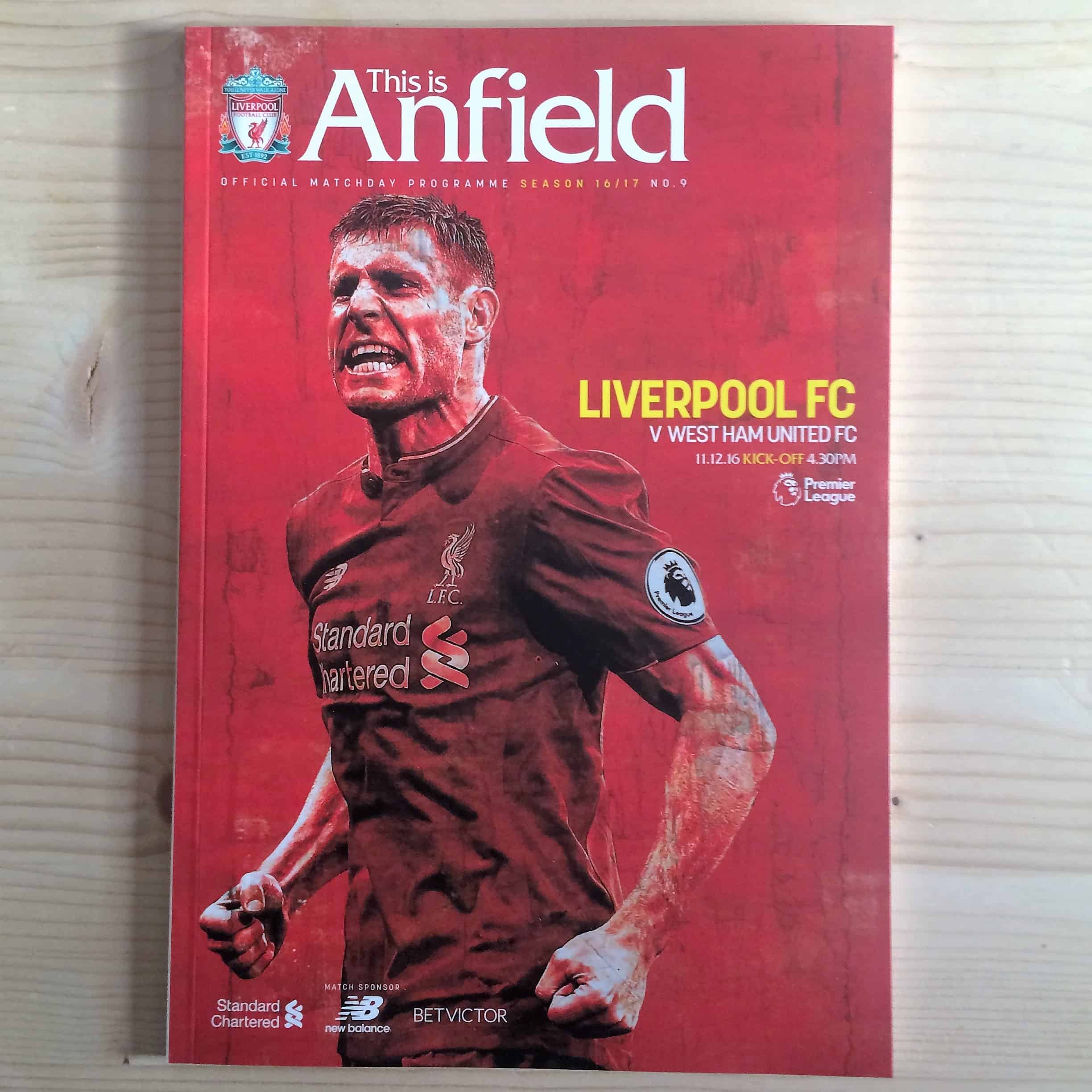 Liverpool FC v West Ham United FC